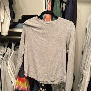 Gray lulu love long sleeve
